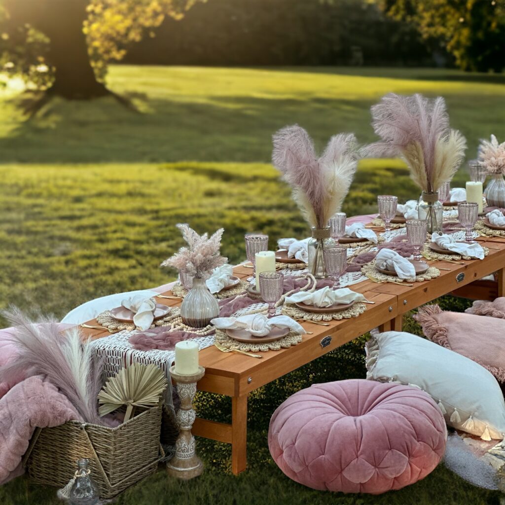 From tablescapes for holiday events, to picnics at the lake, we provide everything you need to create a luxury experience that won’t be soon forgotten. All you have to do is show up, and let us pamper you!